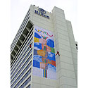 Xerox Banner on the Hilton Hotel